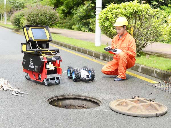 王场镇管道机器人检测