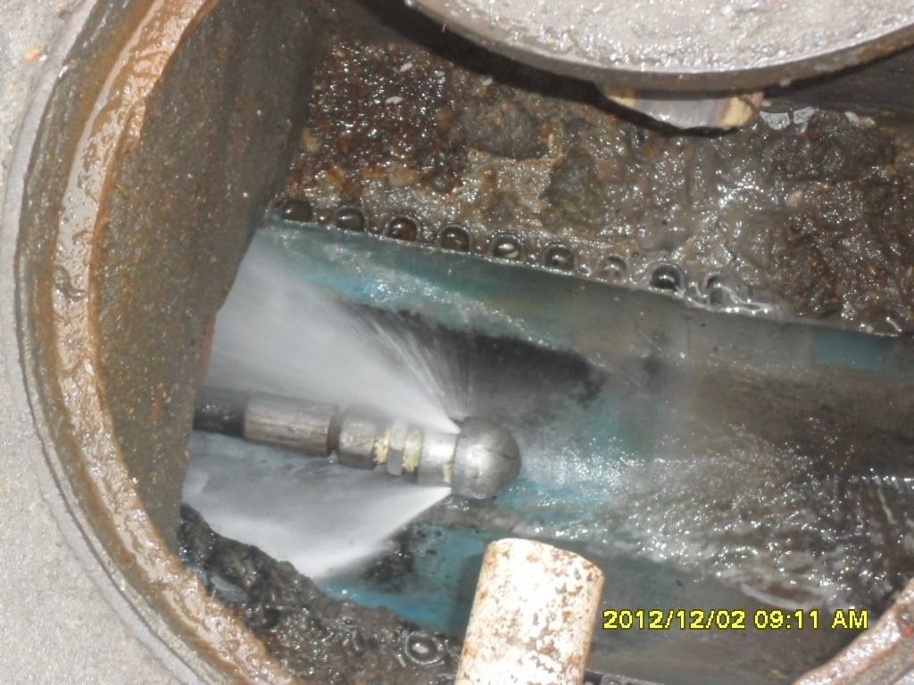 王场镇污水管道高压清洗